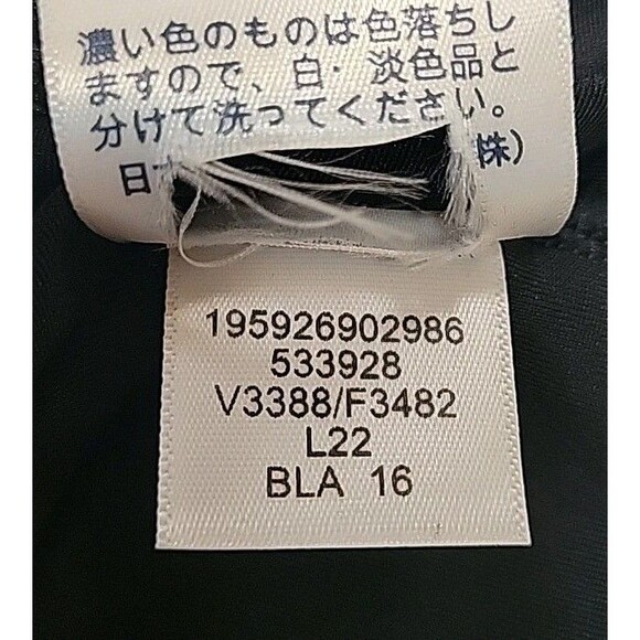 Swim Top Black 16 DDD Wrap Front Solid Lands End Women's Adjustable Straps S301 - Picture 7 of 8